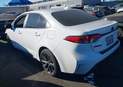 2025 Toyota Corolla Se z USA, uszkodzony, nr VIN 5YFP4MCE6SP246111